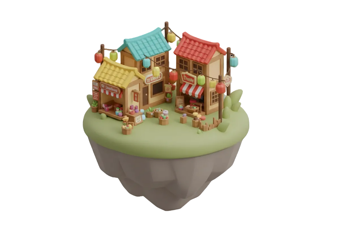 🏘️ 舊區探索島 | Old District Exploration